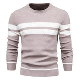 Men's Winter Pullover | Knit Sweater | Winter - Olive