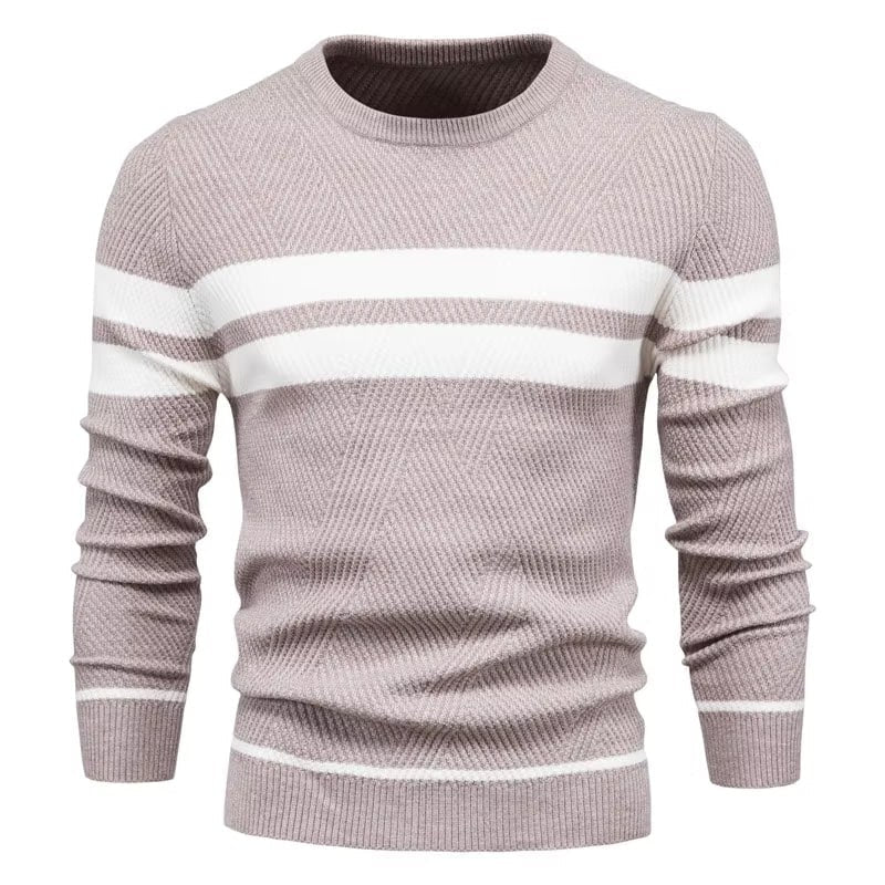 Men's Winter Pullover | Knit Sweater | Winter - Olive
