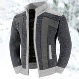 Men's Wool Blend Zip Vest - Classic Layering | Autumn - Charcoal