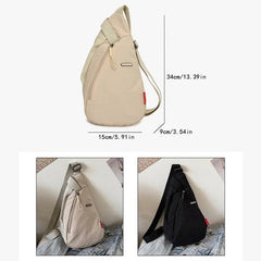 Women's 2-in-1 Crossbody Backpack - Lightweight Convertible Bag