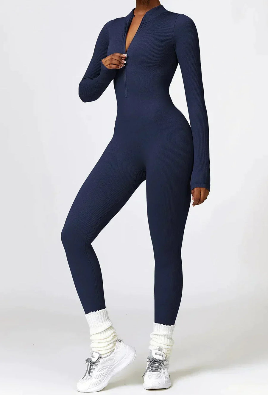 Women's Active Jumpsuit | Seamless Fit | Spring - Blue