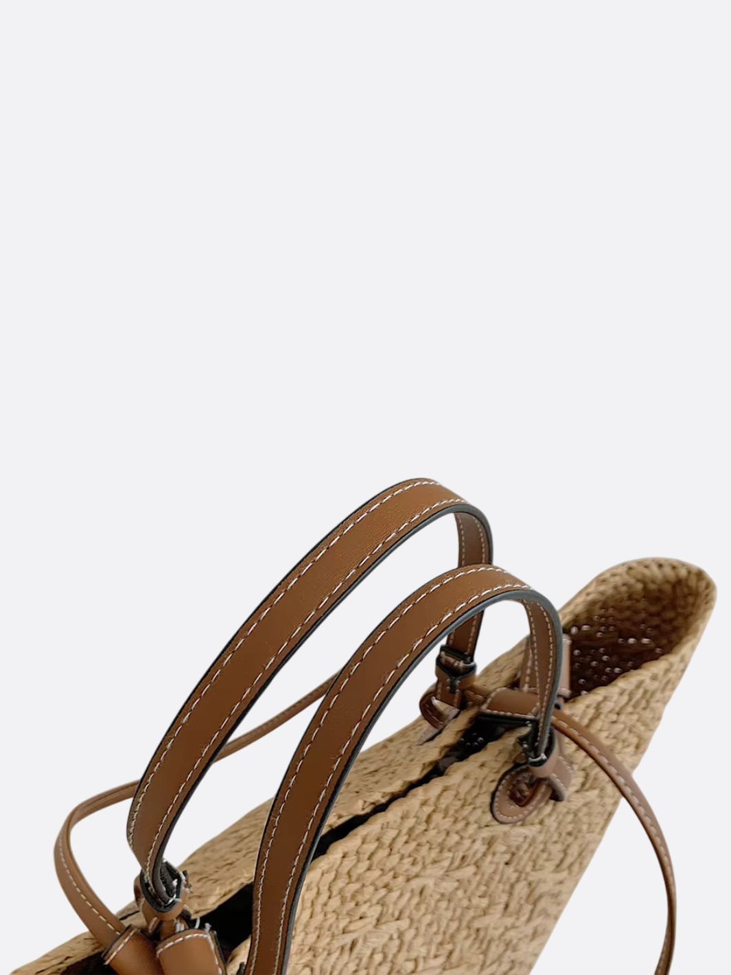 Women's Bag | Straw Tote | Leather Handles | Summer