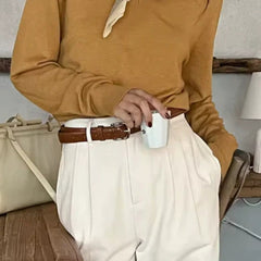 Women's Baggy Pants | High-Waist | Autumn