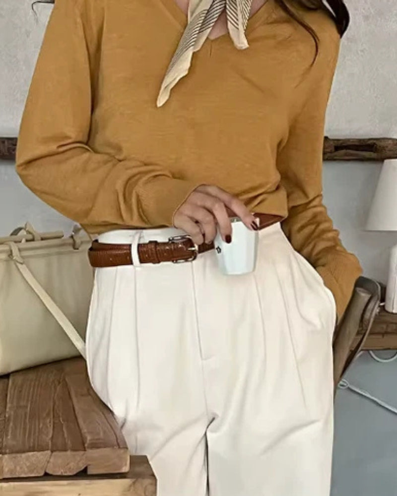 Women's Baggy Pants | High-Waist | Fall