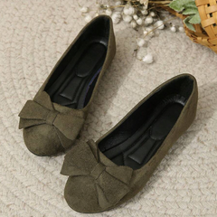 Women's Ballet Flats | Bow Detail | All-Season Comfort | Winter