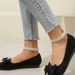 Women's Ballet Flats | Bow Detail | All-Season Comfort | Winter