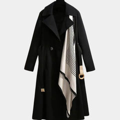 Women's Belted Midi Trench Coat - Classic A-Line | Spring