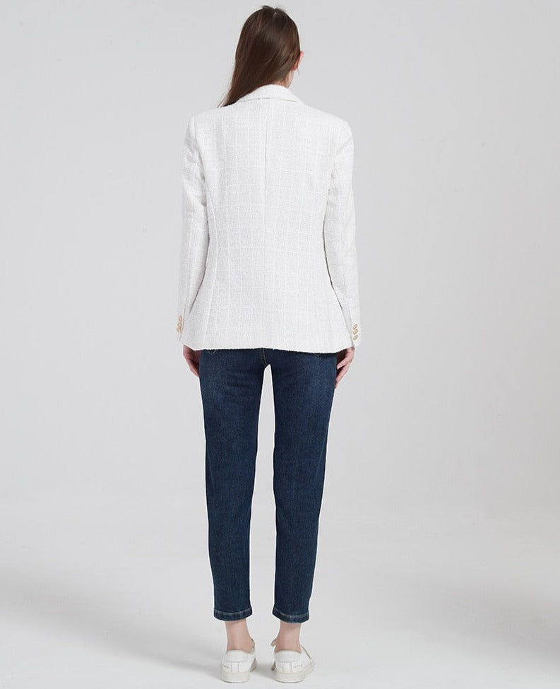 Women's Blazer | Double-Breasted | Structured | Autumn