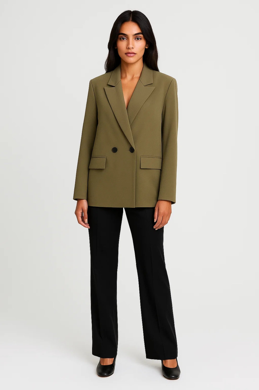 Women's Blazer | Double-Breasted | Tailored Fit | Autumn