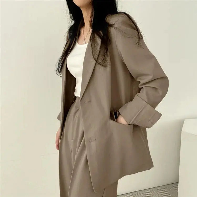 Women's Blazer Pant Set | Tailored | Autumn