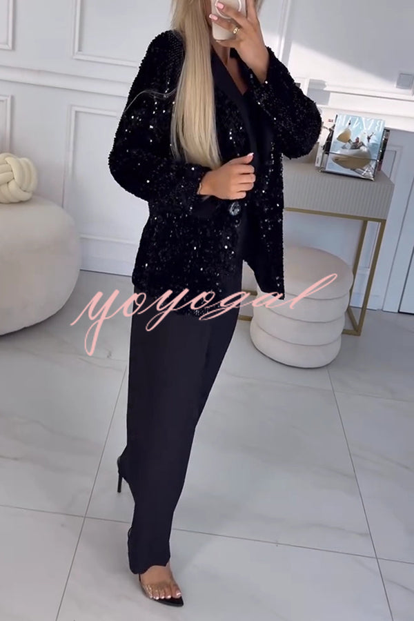 Women's Blazer | Tailored | Sequin | Winter