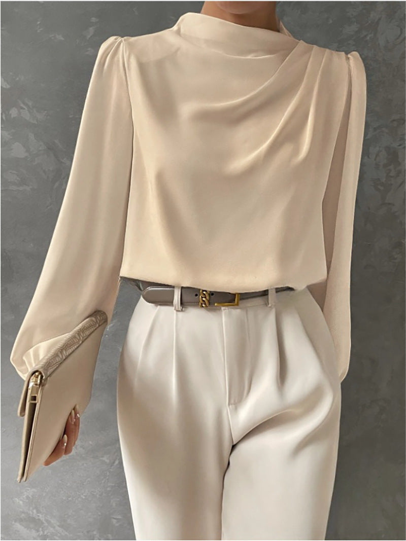 Women's Blouse | Elegant | Long Sleeve | Fall - Cream
