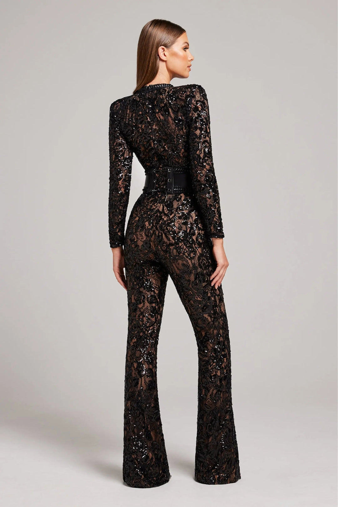 Women's Bodysuit | Lace | Crew Neck | Spring