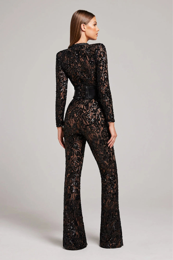 Women's Bodysuit | Lace | Crew Neck | Spring