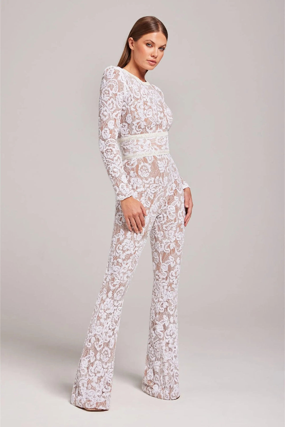 Women's Bodysuit | Lace | Crew Neck | Spring