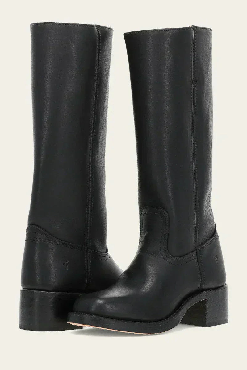 Women's Boots | Knee High Pull-On | Winter - Black