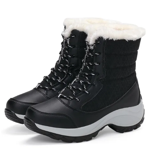 Women's Boots | Waterproof | Fleece-Lined | Winter - Black