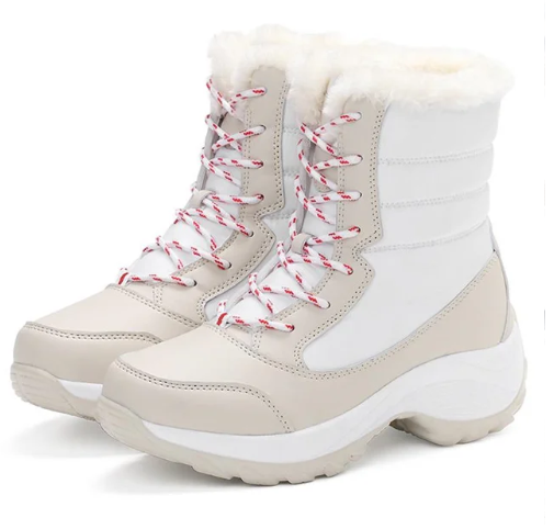 Women's Boots | Waterproof | Fleece-Lined | Winter - White