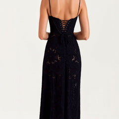 Women's Bustier Maxi Dress - Wedding Guest Elegance | Summer