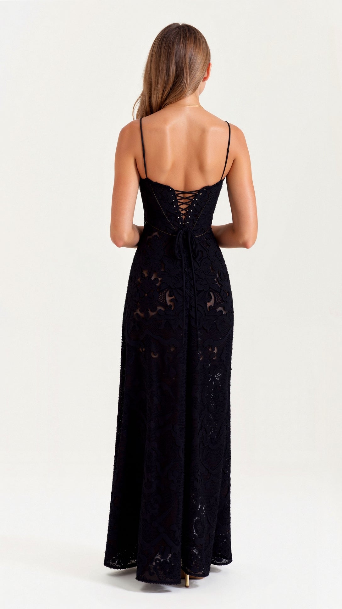 Women's Bustier Maxi Dress - Wedding Guest Elegance | Summer