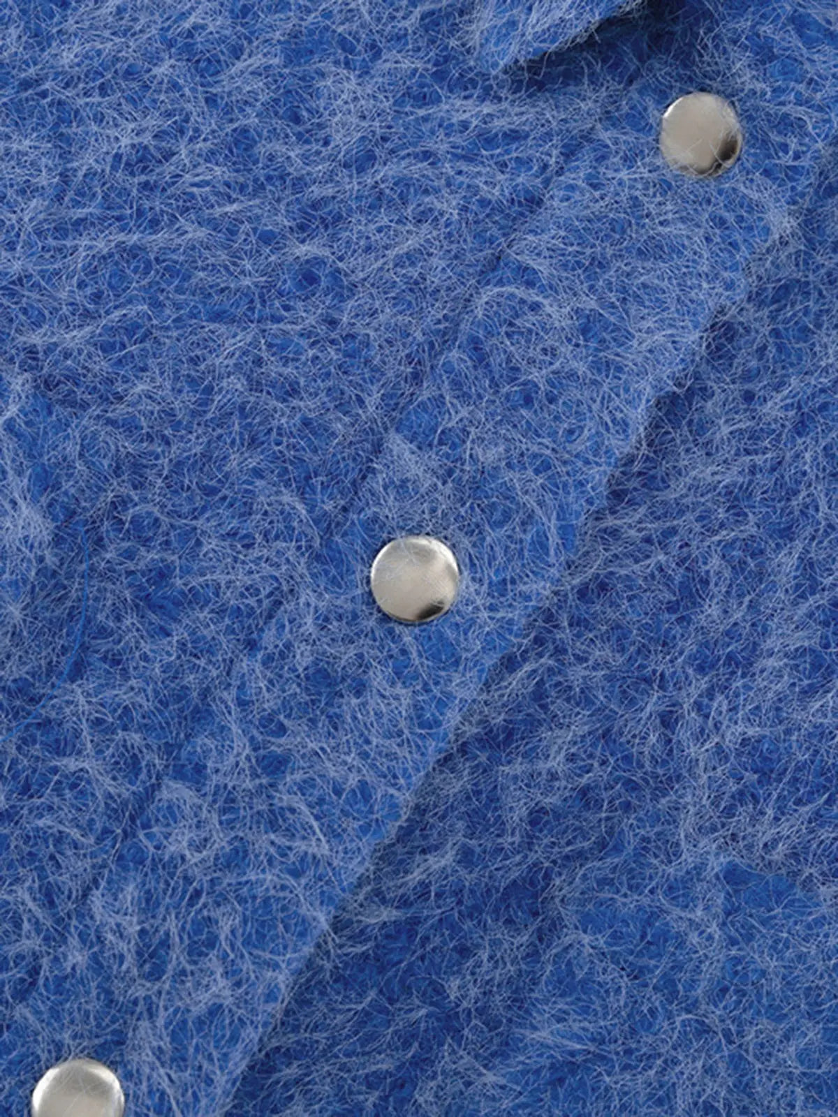 Women's Button Blazer | Elegant Design | Blue | Autumn