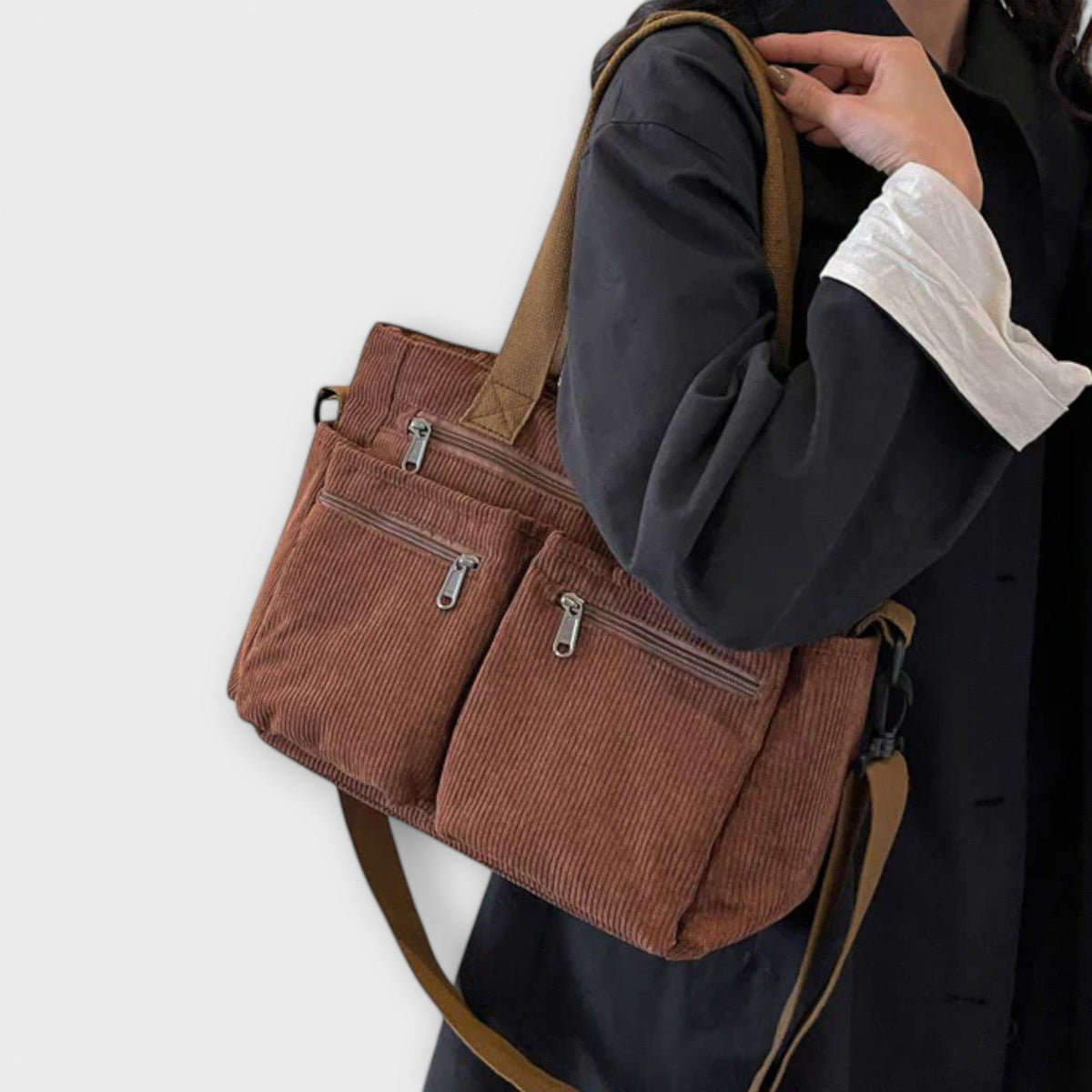 Women's Canvas Tote Bag - Spacious Daily Carry