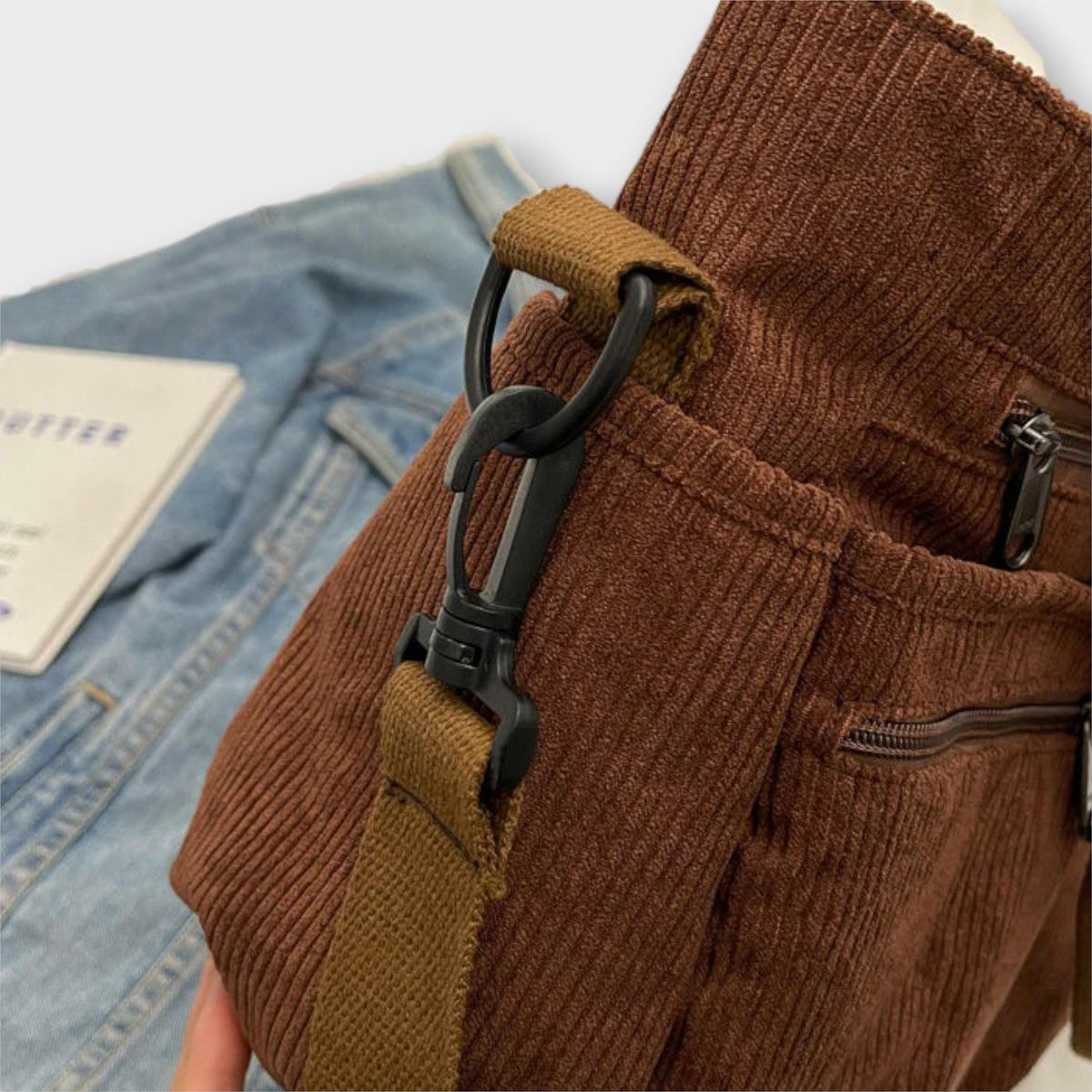 Women's Canvas Tote Bag - Spacious Daily Carry