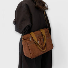 Women's Canvas Tote Bag - Spacious Daily Carry