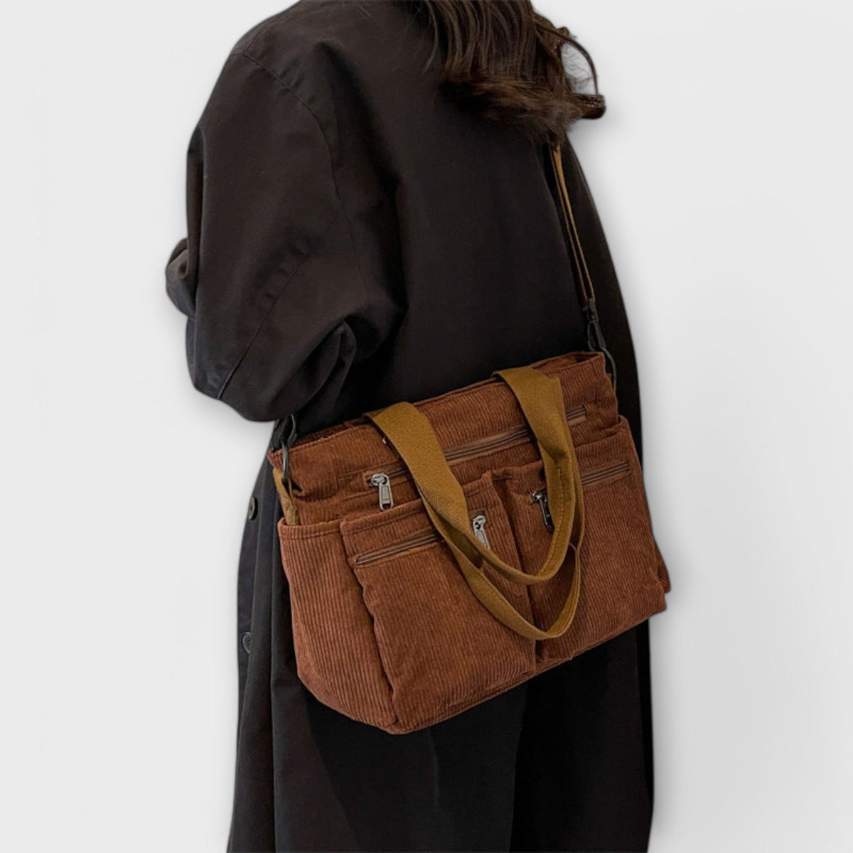 Women's Canvas Tote Bag - Spacious Daily Carry