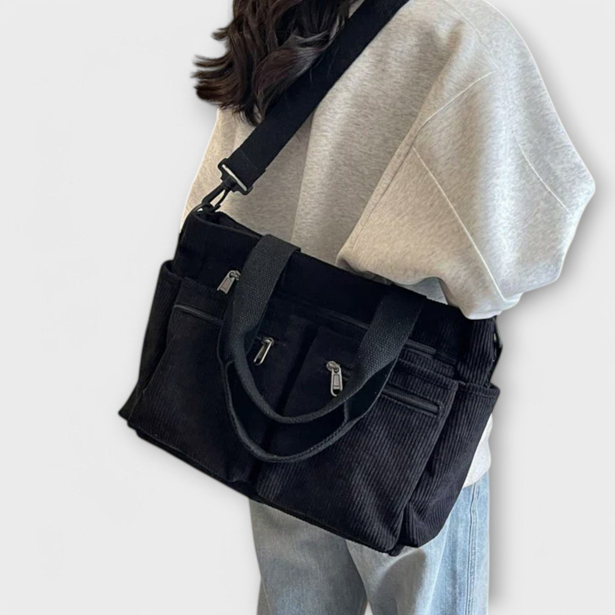 Women's Canvas Tote Bag - Spacious Daily Carry