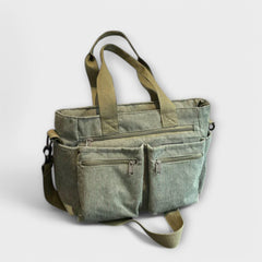 Women's Canvas Tote Bag - Spacious Daily Carry