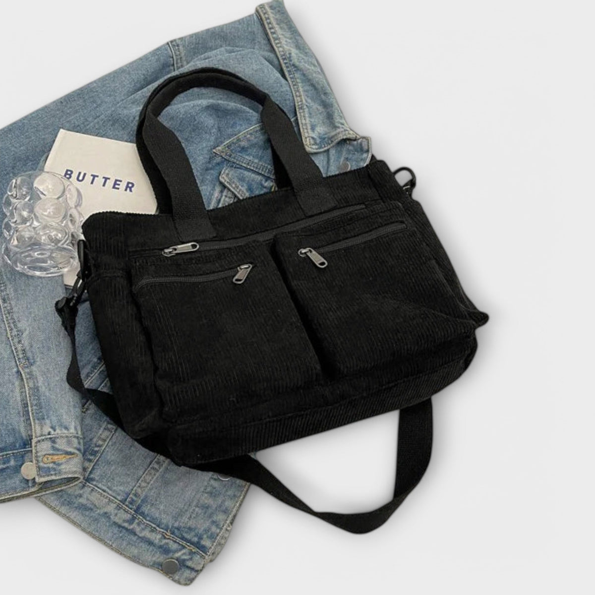 Women's Canvas Tote Bag - Spacious Daily Carry