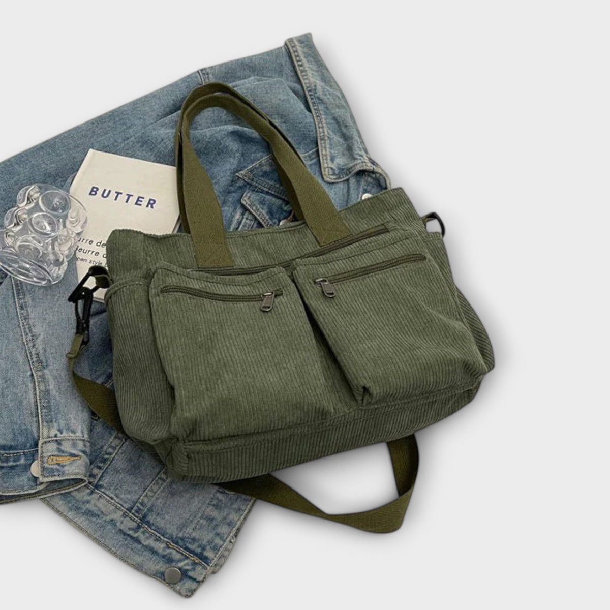 Women's Canvas Tote Bag - Spacious Daily Carry