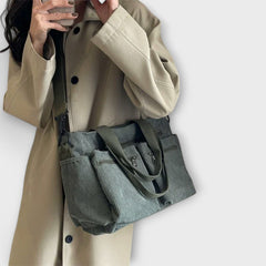 Women's Canvas Tote Bag - Spacious Daily Carry
