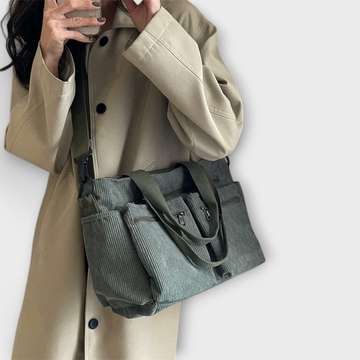 Women's Canvas Tote Bag - Spacious Daily Carry