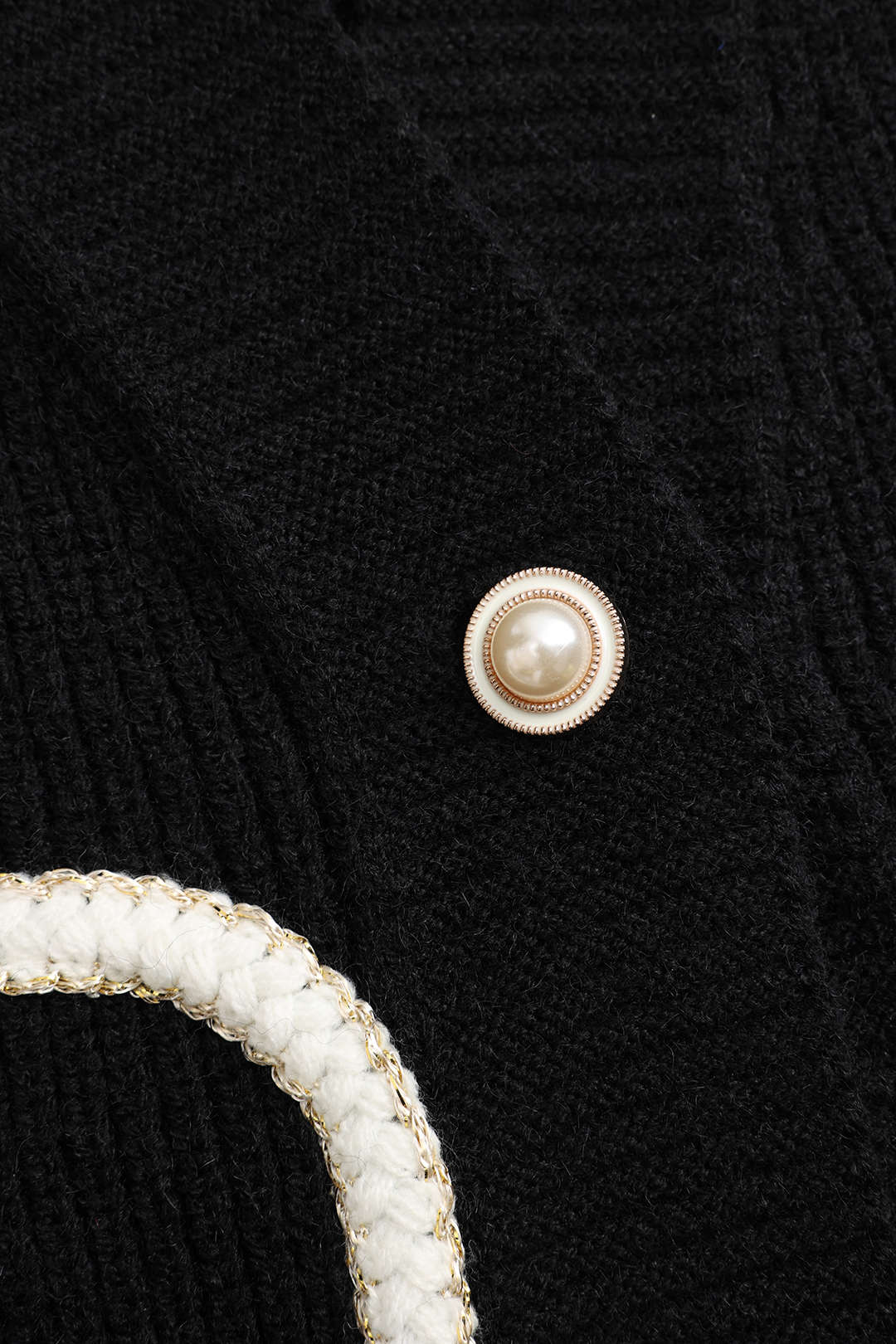 Women's Cardigan | Denim Pocket Details | Autumn