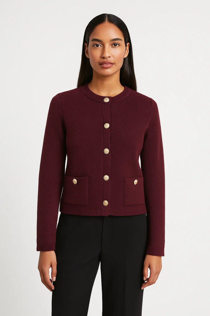 Women's Cardigan | Tailored | Front Pockets | Autumn