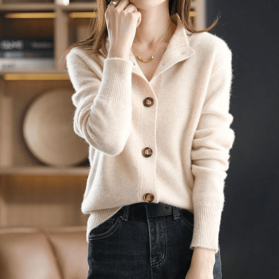 Women's Cashmere Knit Vest - Lightweight Layering | Fall