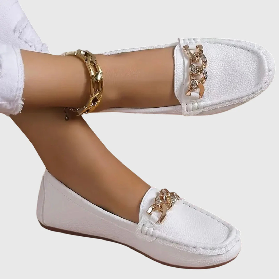 Women's Chain Detail Slip-On Loafer - Classic Comfort | Spring
