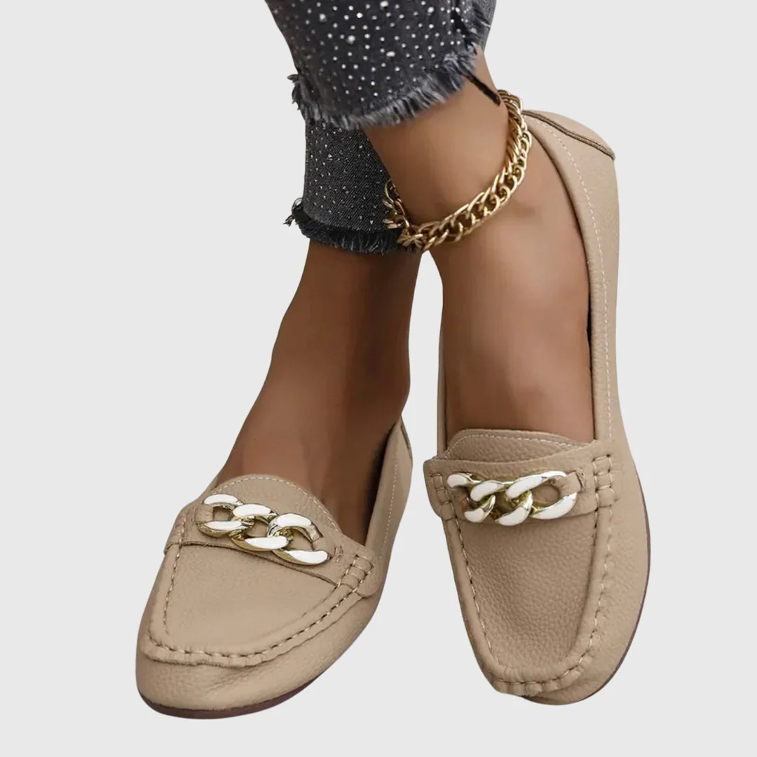 Women's Chain Detail Slip-On Loafer - Classic Comfort | Spring