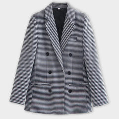 Women's Check Blazer | Tailored | Autumn