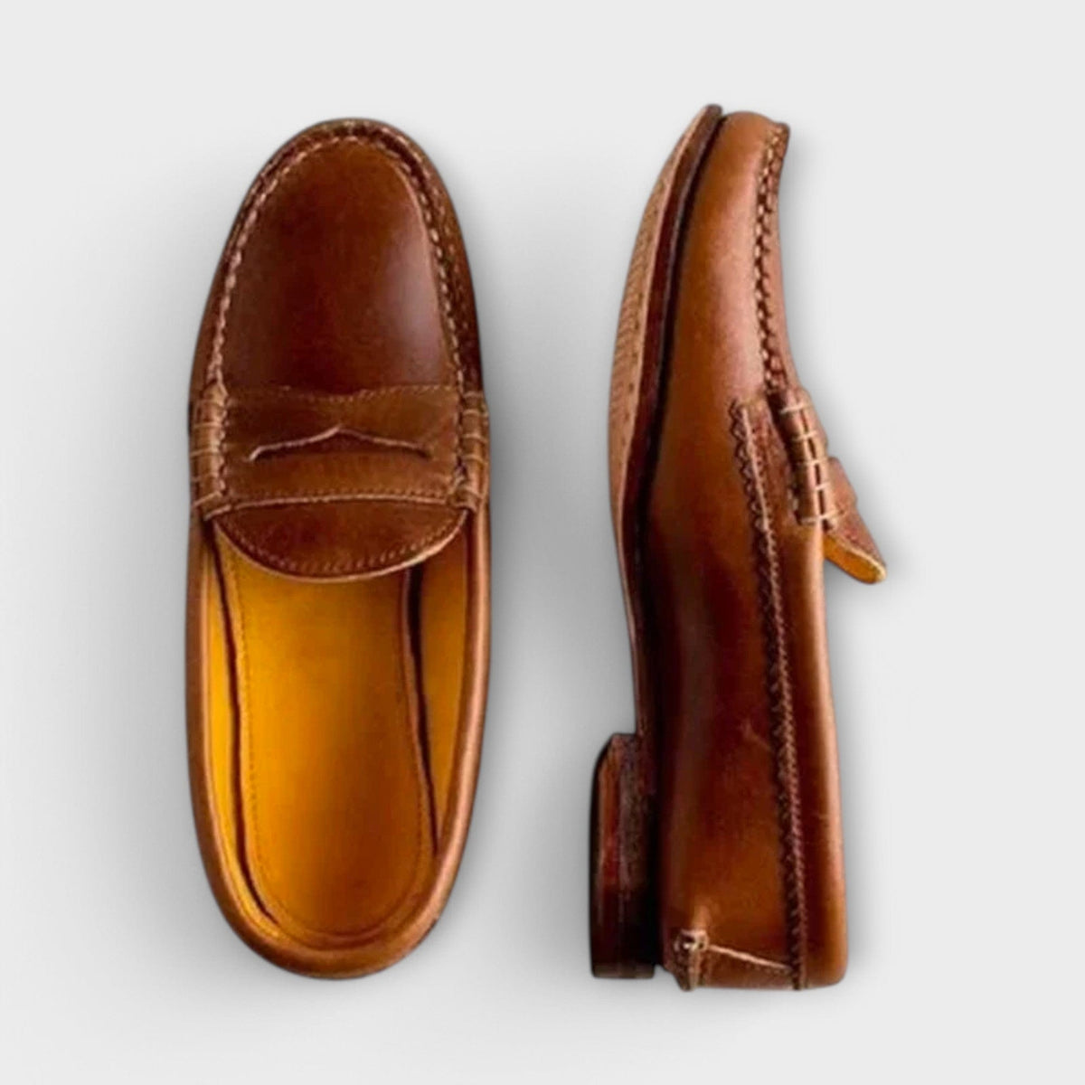 Women's Classic Loafers - Timeless Everyday Style | Spring - Brown