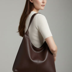 Women's Classic Tote Bag with Faux Leather - Spacious Daily Carry