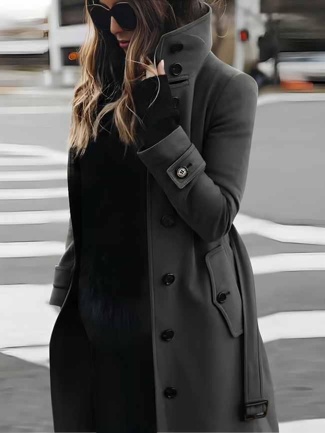 Women's Coat | Tailored | Winter - Grey