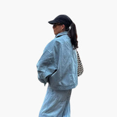 Women's Collar Bomber | Short Cut | Winter