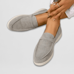 Women's Comfort Loafers - Lightweight Everyday Style | Spring - Gray