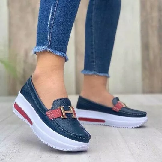 Women's Comfort Loafers | Orthopedic | Summer - Blue