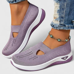Women's Comfort Sneakers - Supportive Everyday Shoe | Spring - Lilac