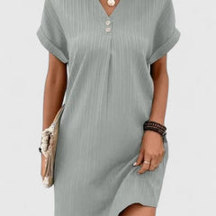 Women's Comfortable Dress - Versatile Everyday Style | Spring - Gray