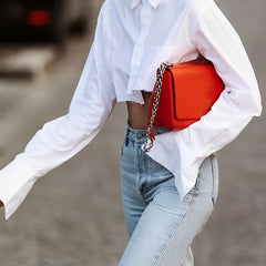 Women's Cropped Blouse | Raw Cut | Urban | Summer